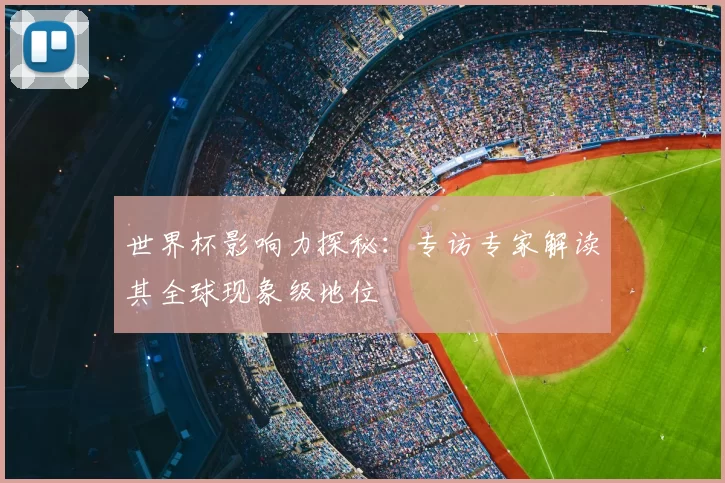 世界杯影响力探秘:专访专家解读其全球现象级地位