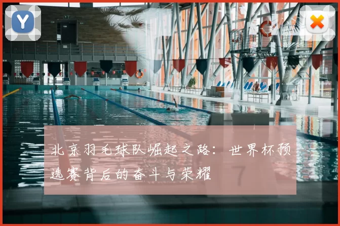 北京羽毛球队崛起之路：世界杯预选赛背后的奋斗与荣耀